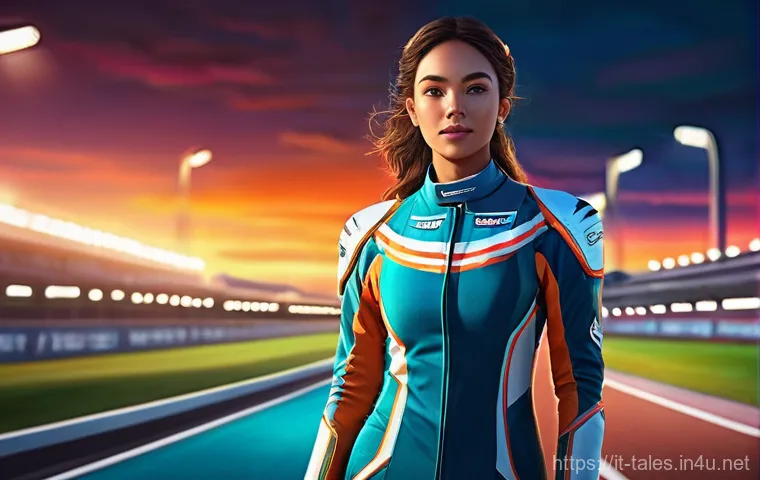 테일즈런너 랭킹 리셋 정보 - **Prompt 1: The Thrill of the Starting Line** A dynamic female character, in her early twenties,...
