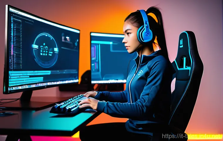 테일즈런너 등급 유지 조건 - **Prompt: Focused Training and Post-Game Analysis** A young female gamer, approximately 20 years...