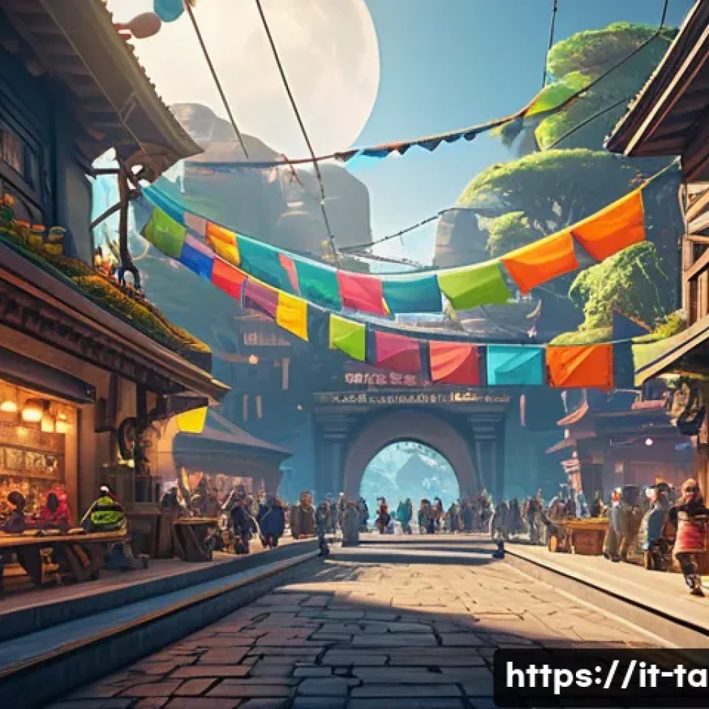 테일즈런너 공략 커뮤니티 추천 - A lively and colorful online gaming community forum scene focused on TalesRunner players, showing di...
