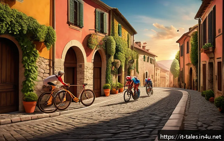 테일즈런너 커뮤니티 이벤트 개최 - A dynamic scene of a high-energy time trial race in a colorful, whimsical fantasy world inspired by ...